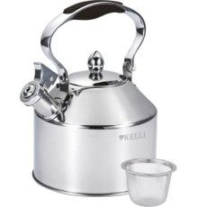 KELLI KL-4344 1,5л металл, ручка черная