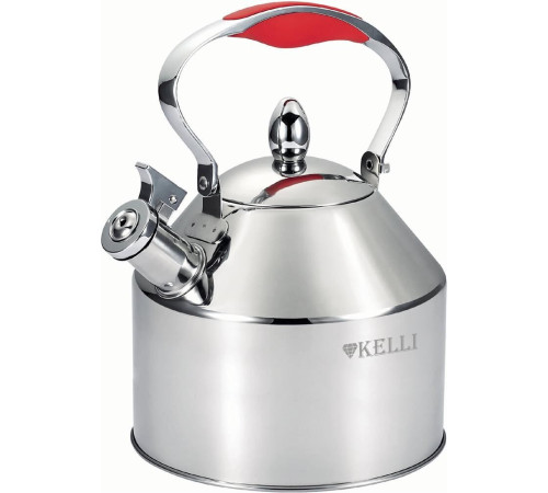 KELLI KL-4345 3,5л металл, ручка красная