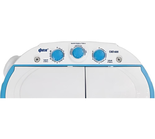 ФЕЯ СМП 60 Н белый-голубой