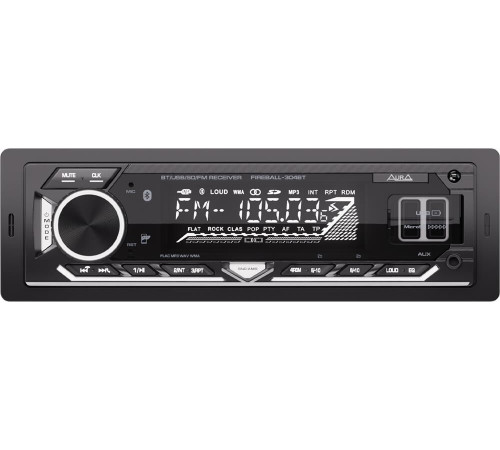 AURA FIREBALL-304BT USB/SD ресивер