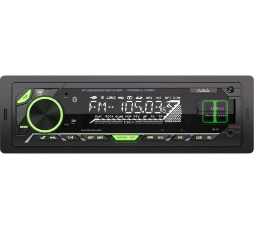 AURA FIREBALL-306BT USB/SD ресивер