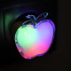 CAMELION (15376) NL-258 яблоко RGB (LED ночник с выкл, 220V)