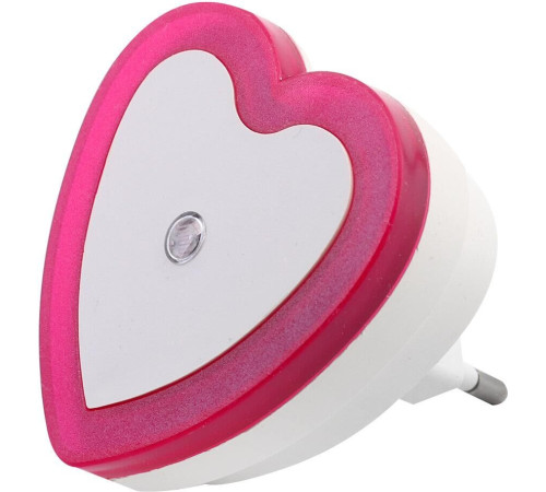 CAMELION (15381) NL-263 сердце с фотосенсором (LED ночник с фотосенсором, 220V)