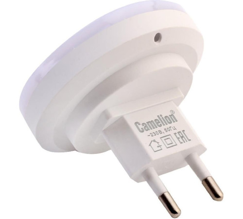 CAMELION (15382) NL-264 круг с фотосенсором (LED ночник с фотосенсором, 220V)