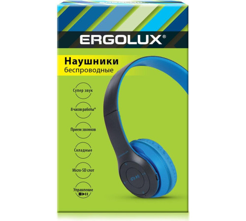 ERGOLUX (15357) ELX-BTHP01-C06 синий