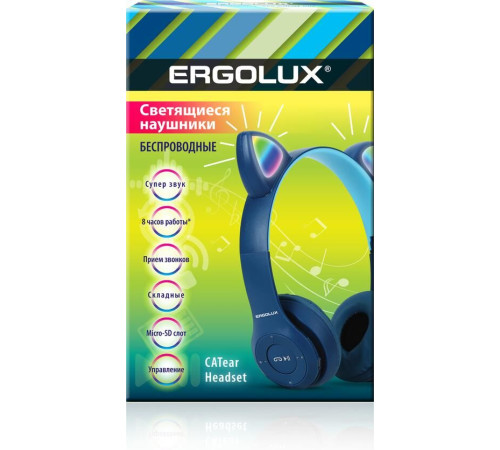 ERGOLUX (15458) ELX-BTHP02-C06 , синий