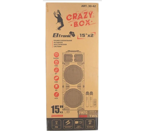 ELTRONIC (30-42) CRAZY BOX - колонка 15