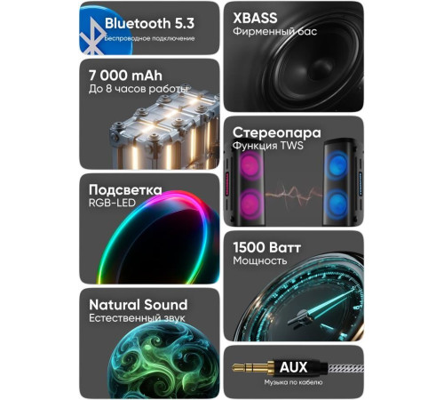 SOUNDMAX SM-MS4305 черный