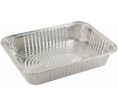 MALLONY Форма для выпечки, LAMINA, размер: 37*27*7 см, из алюм фольги, прямоугольная, одноразовая (006045)