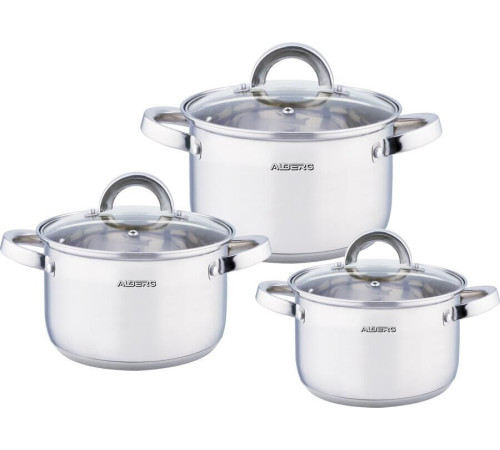 ALBERG AL-2018 (набор: 1,9л, 2,6л, 3,7л)