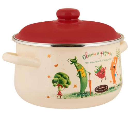 APPETITE 1с46я Веселые овощи эмал конич 4,0л