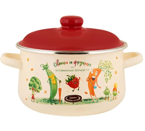 APPETITE 1с46я Веселые овощи эмал конич 4,0л