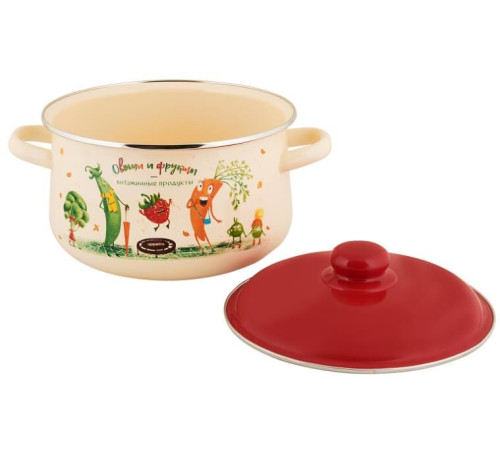 APPETITE 1с46я Веселые овощи эмал конич 4,0л