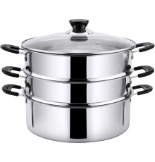 мантоварка POMIDORO POMI D'ORO P630100 Vapore Мантоварка-пароварка, 24см.