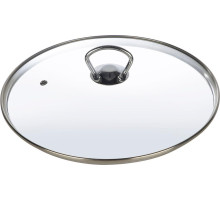 MALLONY Кастрюля CULINARIA, объем 12,9 л, из нерж стали с крышкой жаропрочного стекла (105803)