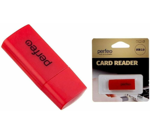 PERFEO (PF С3795) Micro SD, (PF-VI-R023 Red) красный