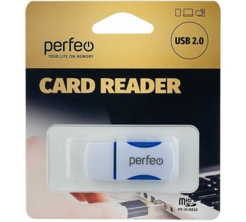 PERFEO (PF С3796) Micro SD, (PF-VI-R024 Blue) синий