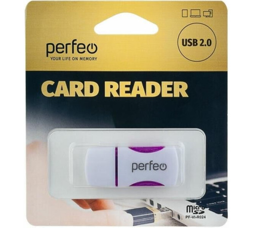 PERFEO (PF С3797) Micro SD, (PF-VI-R024 Purple) фиолетовый