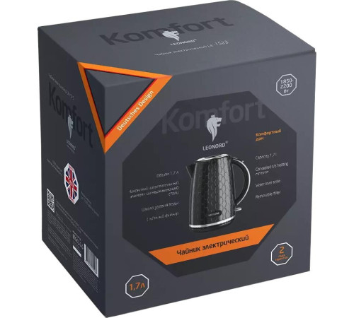 LEONORD LE-1523 черный (107961)