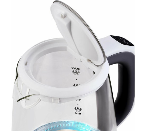 HYUNDAI HYK-G8880 2л. 2200Вт серый/серебристый корпус: стекло