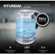 HYUNDAI HYK-G8880 2л. 2200Вт серый/серебристый корпус: стекло