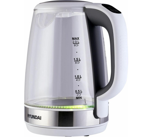 HYUNDAI HYK-G8880 2л. 2200Вт серый/серебристый корпус: стекло