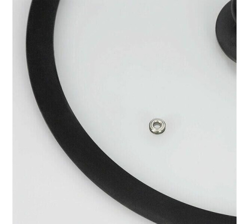 Крышка MALLONY Крышка стеклянная C-type с силиконовым ободком CAPPELLO-C, 28 см (003663)