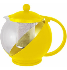 MALLONY Чайник заварочный VARIATO, объем: 750 мл, пластик корпус, фильтр из нерж стали, цвета в ассорт. (910102)
