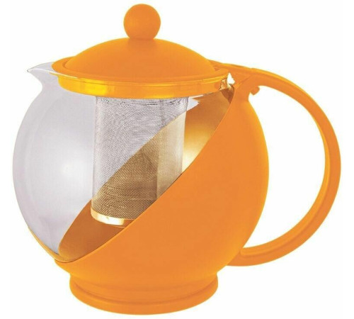 MALLONY Чайник заварочный VARIATO, объем: 750 мл, пластик корпус, фильтр из нерж стали, цвета в ассорт. (910102)