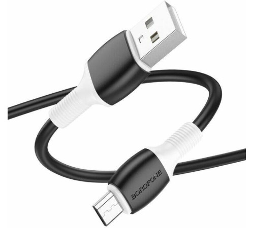 BOROFONE (6974443386783) BX84 USB-microUSB 2.4A 1м черный