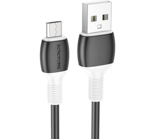 BOROFONE (6974443386783) BX84 USB-microUSB 2.4A 1м черный