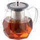 LEONORD Чайник заварочный, AROMA, 820 мл из боросиликатного стекла, корпус с гранями (106791)