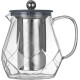 LEONORD Чайник заварочный, AROMA, 820 мл из боросиликатного стекла, корпус с гранями (106791)