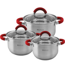 KELLI KL-4236 6 предметов красный