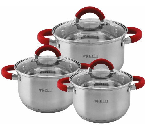 KELLI KL-4236 6 предметов красный