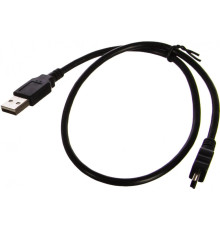 PERFEO (U4304) USB2.0 A вилка - Mini USB вилка, длина 0,5 м