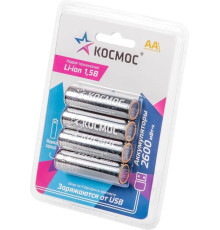 КОСМОС KOCR6Li2600mWh4BL черный