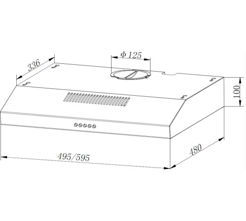 ELIKOR ECO WH 60 белый