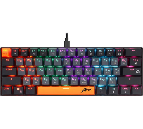 DEFENDER (45002) Apex GK-002 RU,3цв/серый,радуж,61к,крас.св серый