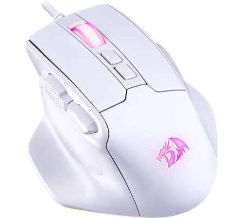 REDRAGON (71861) Bullseye белый,RGB,7кн,12400dpi белый