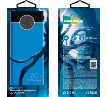 MORE CHOICE (4610196406751) PB40-20 20000mAh Blue