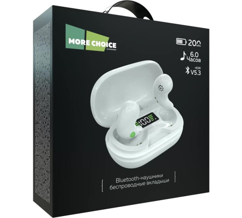 MORE CHOICE (4610196409585) BW01 TWS White