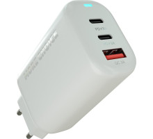 MORE CHOICE (4610196409653) NC79a 1USB+2Type-C 3.0A PD 65W быстрая зарядка для Type-C 2м White