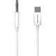 MORE CHOICE (4610196409851) UK28a AUX 3.5mm Type-C 1м White