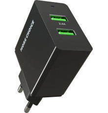 MORE CHOICE (4610196409868) NC11 СЗУ 2USB 2.4A Black Black