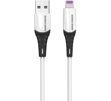 MORE CHOICE (4620202550026) K35i USB 2.4A для Lightning 8-pin силикон - 1м White