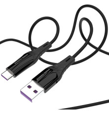 MORE CHOICE (4620202550033) K35a USB 3.0A для Type-C силикон 1м Black