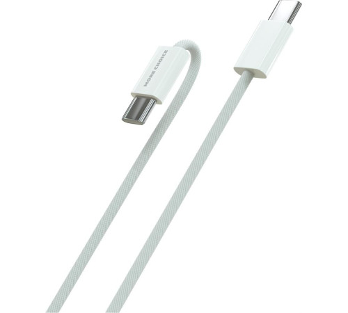 MORE CHOICE (4620202550361) K75a нейлон USB 3.0A PD 60W для Type-C Type-C 1м White