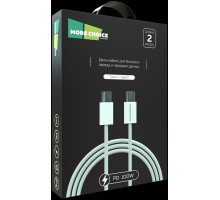 MORE CHOICE (4620202550392) K77a нейлон USB 3.0A PD 100W для Type-C Type-C 2м White