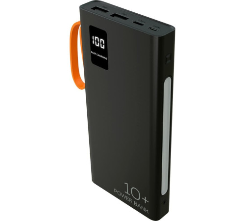 MORE CHOICE (4620202550538) PB22-10 с кабелем 2USB 2.1A - 10000mA черный